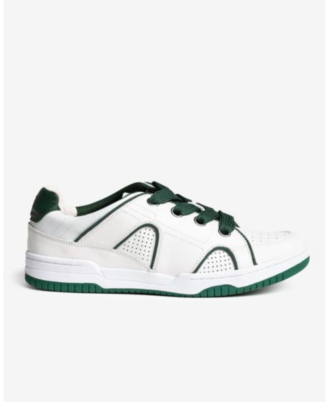 Женские кроссовки Freshy Steezy Lites, цвет: Белый / Зелёный