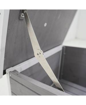 Waterproof Outdoor Indoor Cat Shelter with Roof