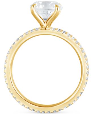 Badgley Mischka Certified Lab Grown Diamond Bridal Set (3 ct. t.w.) in 14k Gold
