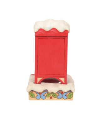 Grinch in Mailbox Figurine