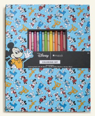 Mickey Mouse and Friends Coloring Set, Macy's Exclusive