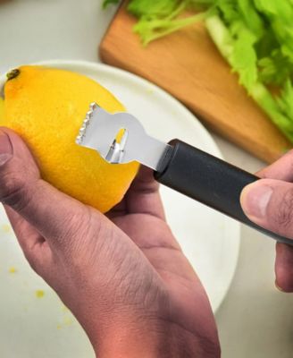 Cutlery-Pro 3-Piece Soft-Grip Handle Zester Stripper Set