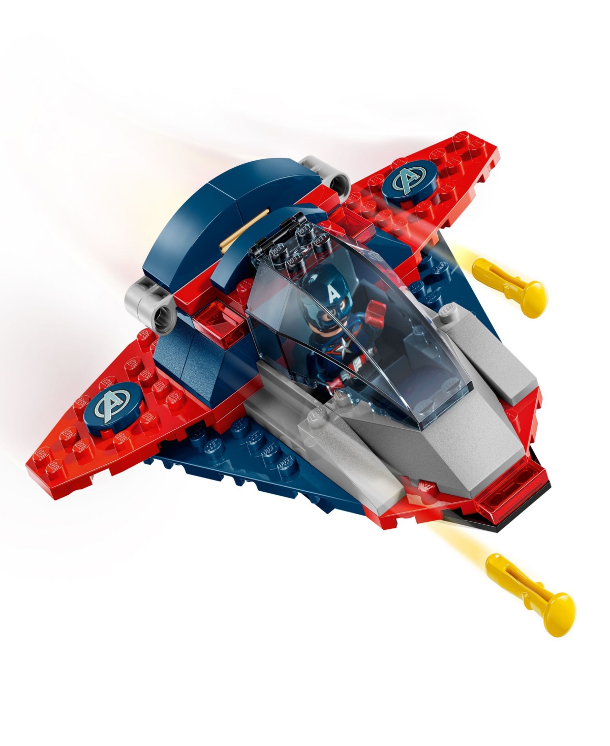 Lego Marvel Captain America Vs. Thanos Kids Toy 76319, 107 Pieces In Multi