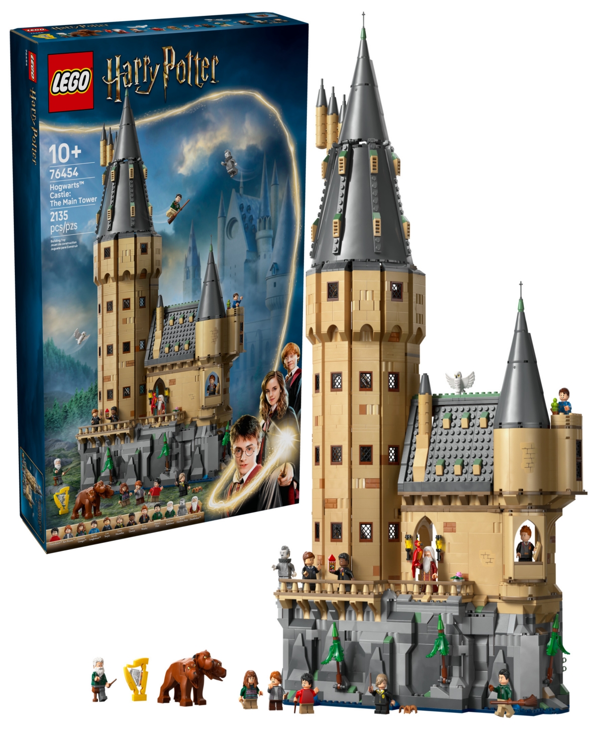 Lego Harry Potter Hogwarts Castle the Main Tower 76454 Toy Building Set, 2135 Pieces