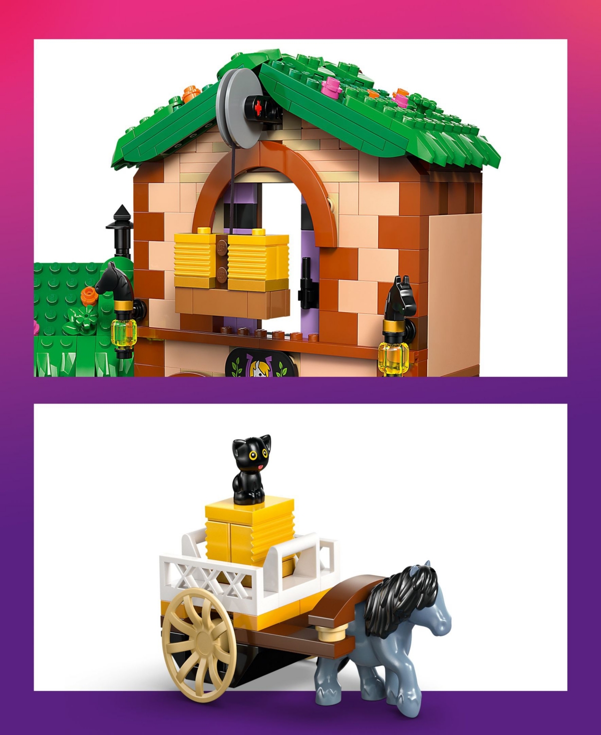 Lego Friends Pony Ranch Stable 42654 Toy Building Set, 727 Pieces In Multi
