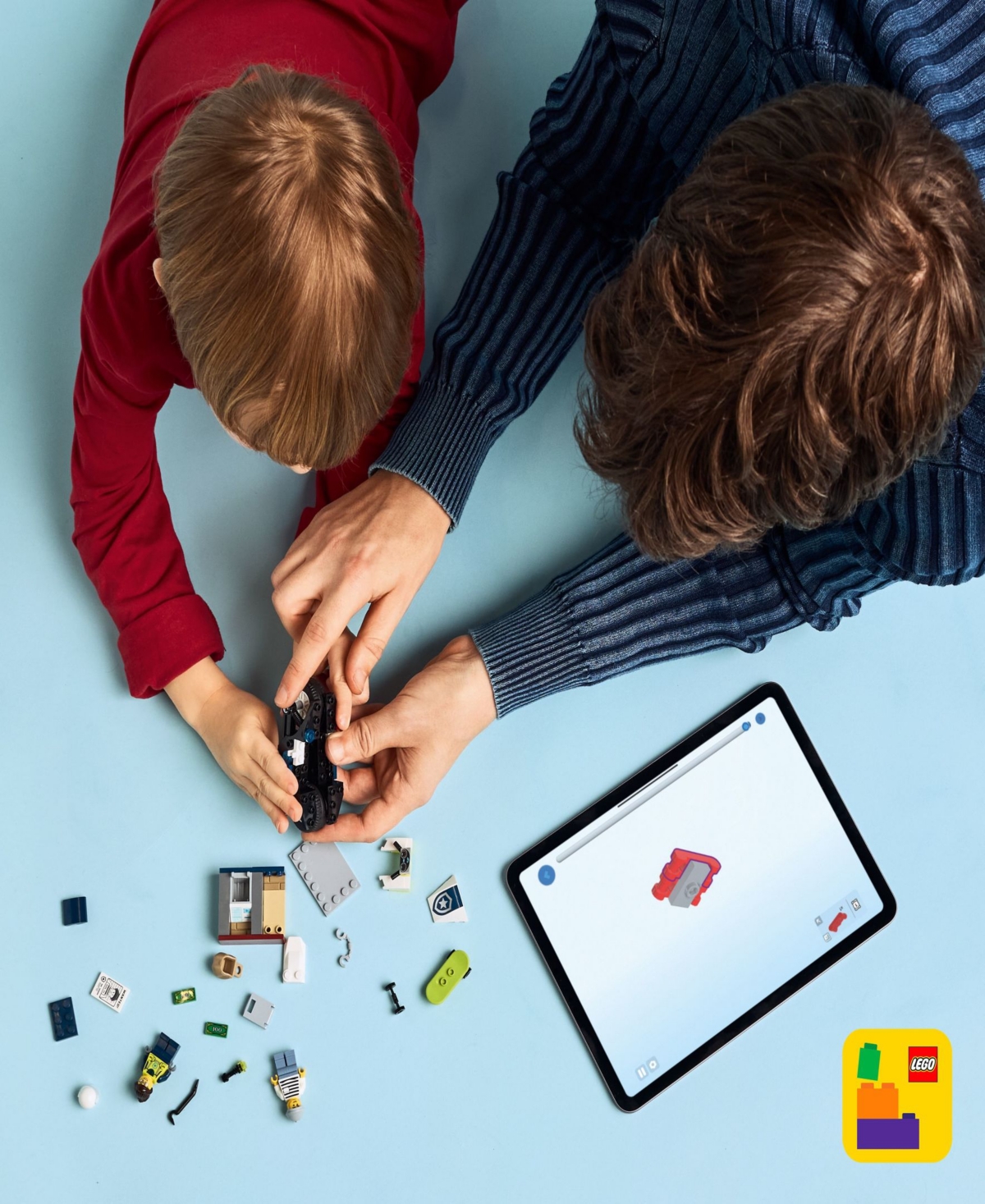 Lego City Police Motorcycle Chase 60455 Toy Building Set, 65 Pieces In Multi