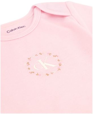 Baby Girls' Ditsy Floral Bodysuits and Pant, 3-Piece Set