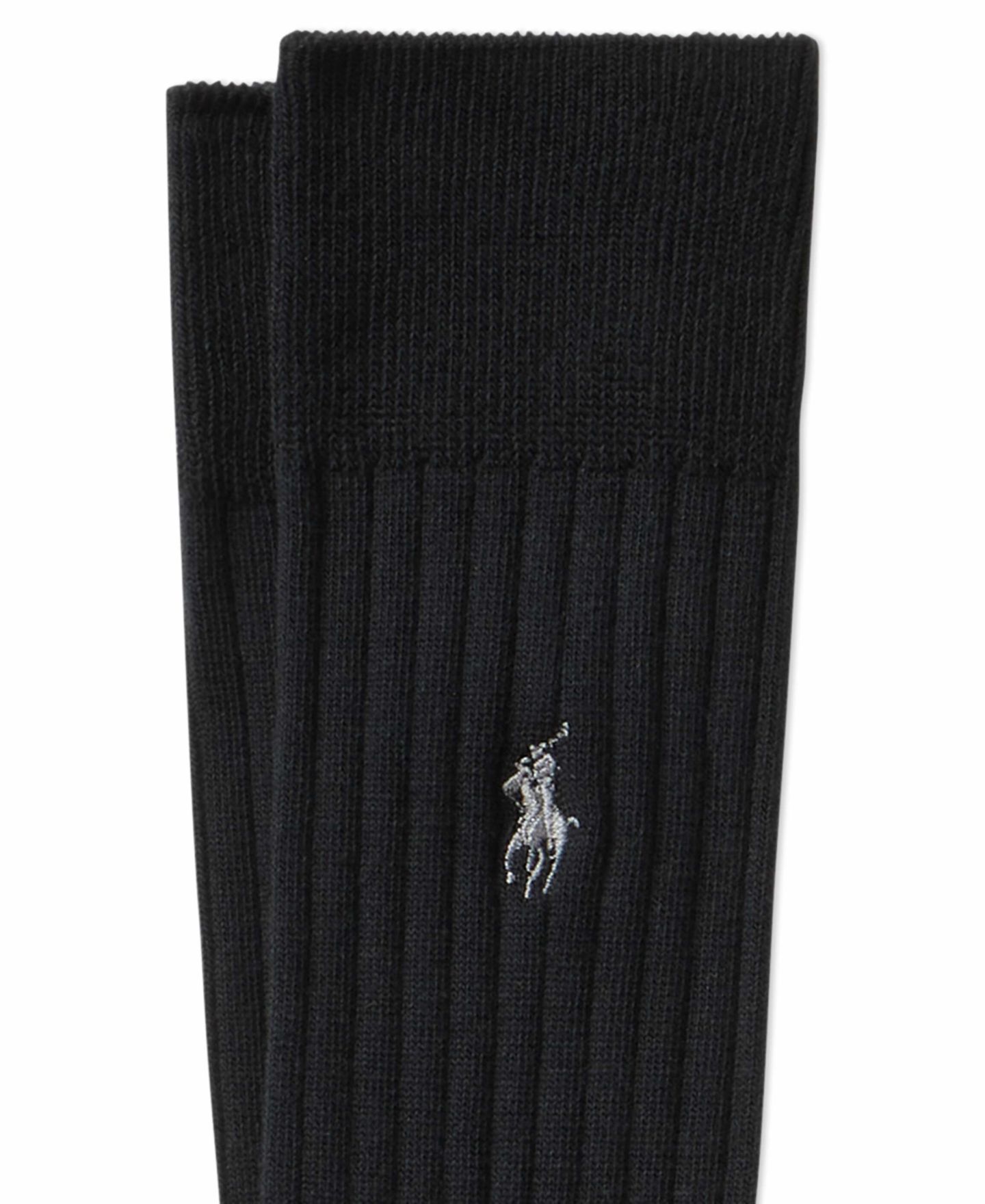 Носки для мужчин, вышивка — Polo Ralph Lauren, цвет: Чёрный — фото 3