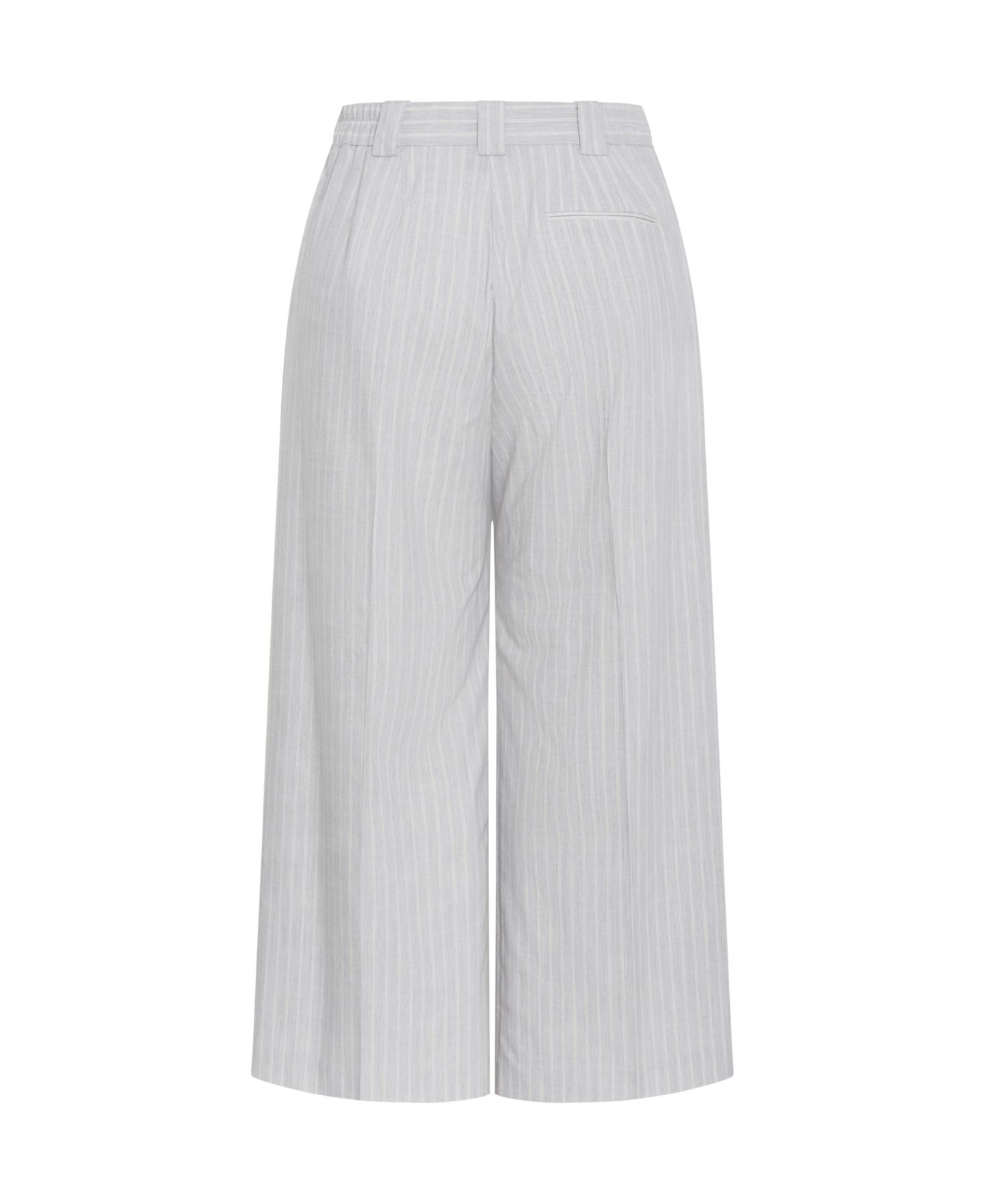 Женские брюки CITY CHIC Plus Size Jazmin Straight, цвет: Серебряный полосатый — фото 5
