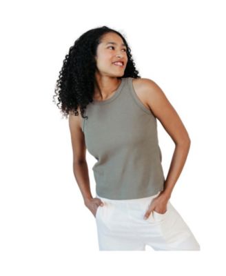 Plus Size Charlie Ribbed Tank