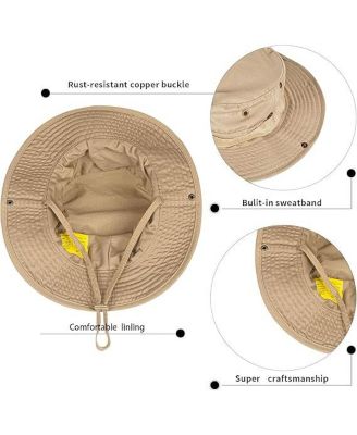 Unisex Bucket Hat UPF 50+ Sun Hat Foldable Summer Outdoor Safari