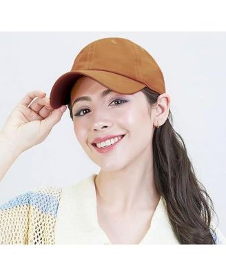 Baseball Dad Hat Women Men Blank Washed Low Profile Cotton and Denim UPF 50+ Running Golf Cap Hat