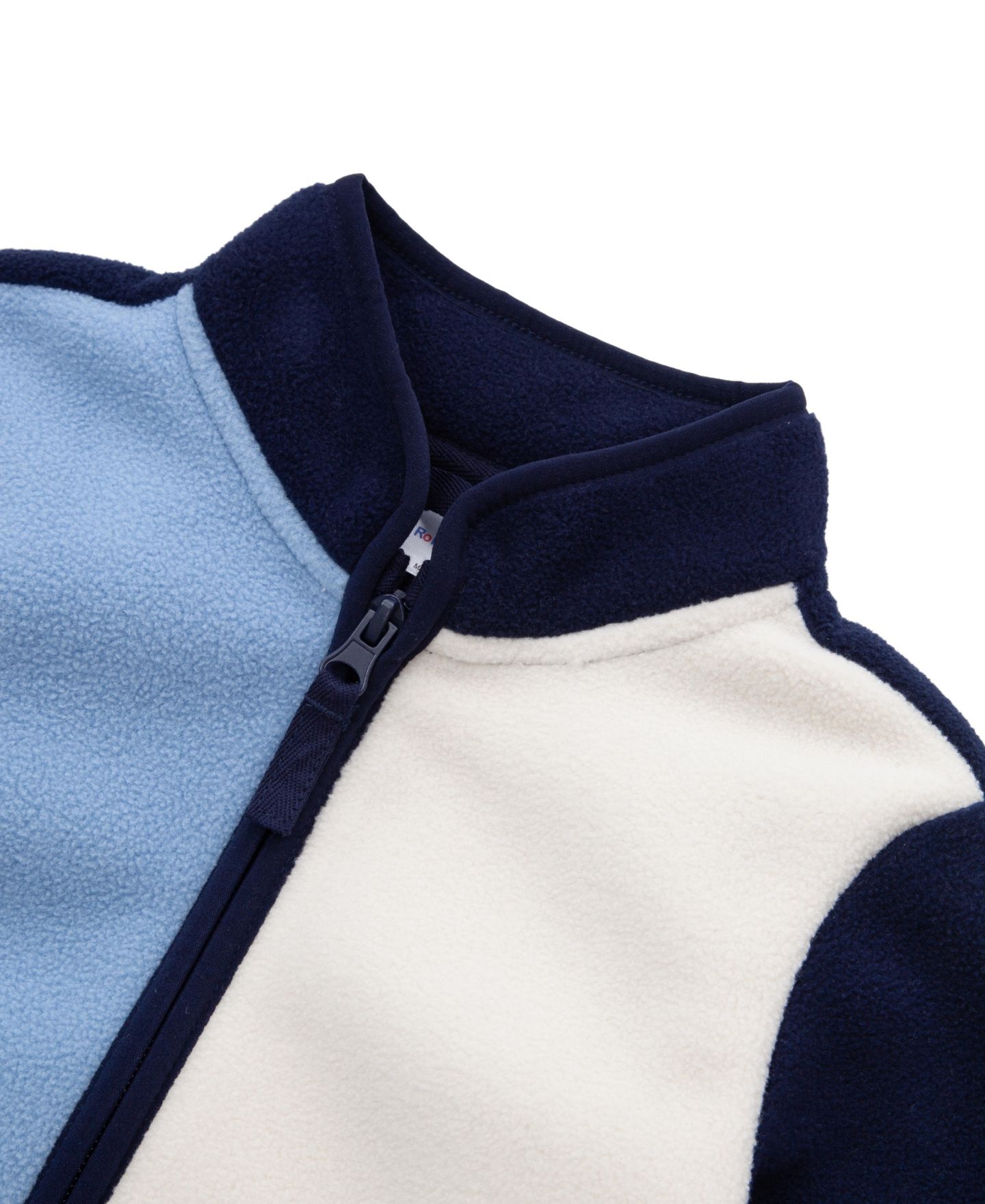 Куртка Rokka&Rolla Adventure Fleece Jacket для мальчиков-малышей, цвет: Синяя слоновая кость — фото 5