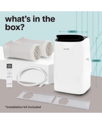 10300 BTU Portable Inverter Air Conditioner with Heating, Wi-Fi, Quiet Operation – Ideal for Indoor Use