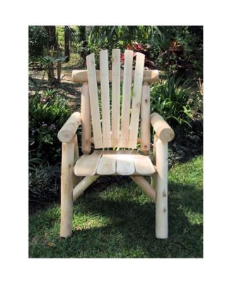 Cedar Log Dining Chair