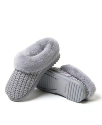 Women's Hannah Festive Knit Clog House Shoe Slipper
