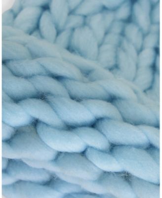 Snowflake Hand Knitted Beanie