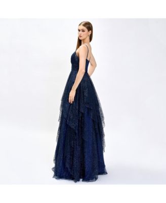 Women's Brylee Glitter Ball Gown