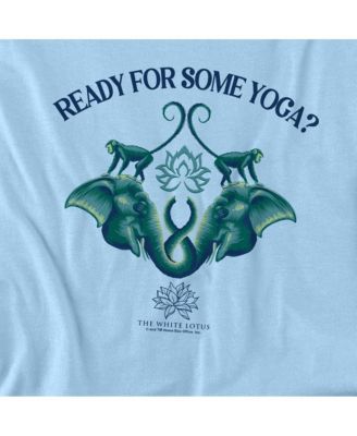 The White Lotus Men's White Lotus Yoga T-Shirt
