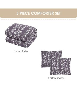 Millie Leaves 2-Pc. Comforter Set, Twin