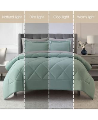 Arelia Geometric 5-Pc. Comforter Set, Twin