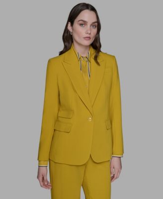 Women's One-Button Blazer