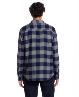 Men's Button Front Flannel Shirt