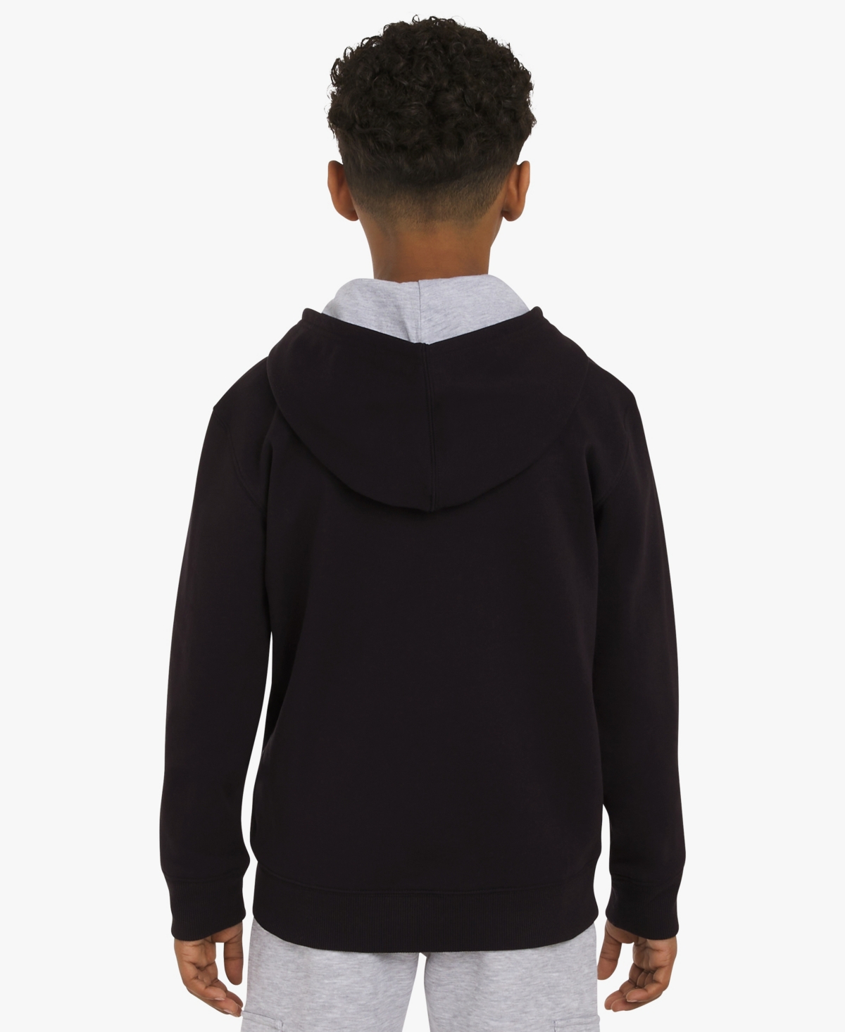 Champion Big Boys Kangaroo Pockets Hoodie In Black
