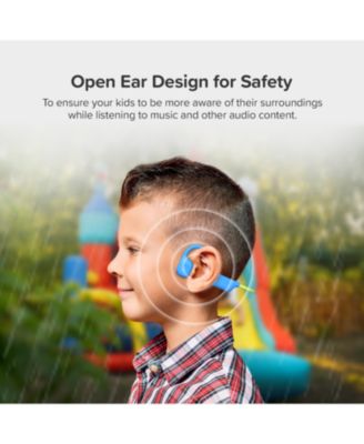 Airwaves Kids Bluetooth Headphones – Open-Ear, 85dB Safe Limit, Waterproof, Long Battery, Ages 4–12