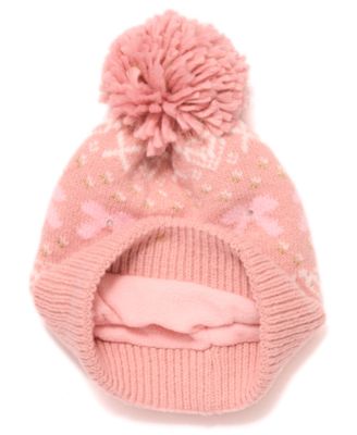 Big Girls' Hat, Gloves, and Scarf, 3-Piece Set