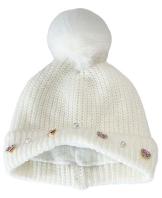 Big Girls' Hat, Gloves, and Scarf, 3-Piece Set