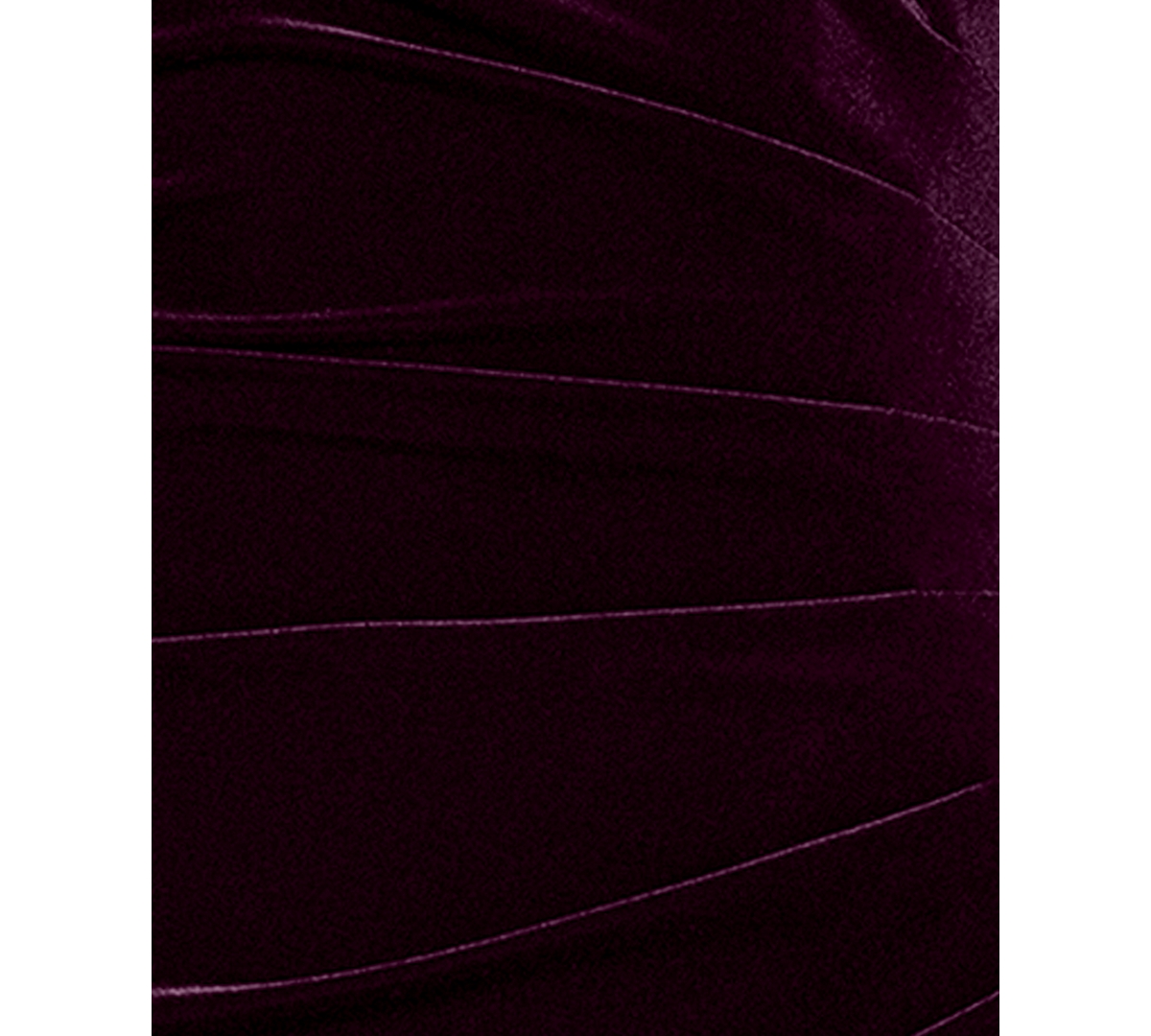 Xscape Womens Asymmetric Polyester Evening Dress In Black