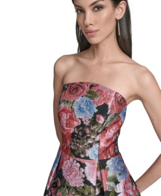 Women's Strapless Midi Dress