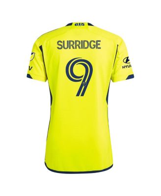 Men's Sam Surridge Yellow Nashville SC 2024 The 615 Kit Authentic Player Jersey