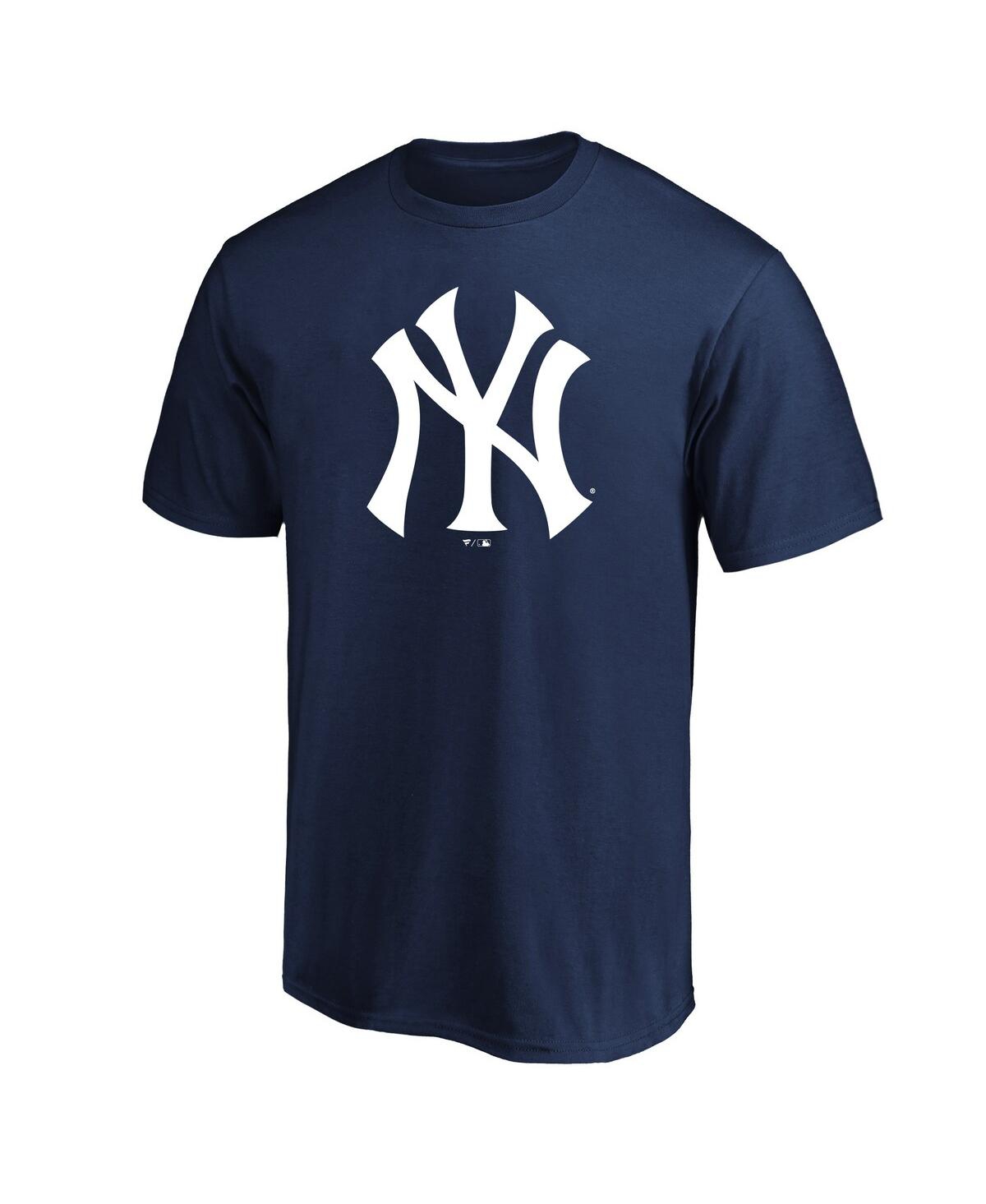 Fanatics Men's Aaron Judge Navy New York Yankees Big Tall Name Number T-shirt In Blue