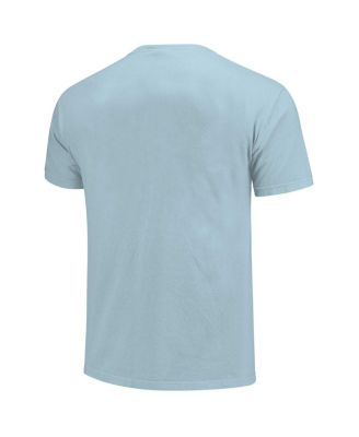 Men's and Women's Light Blue Florida Gators Comfort Colors Fashion Color Arch T-Shirt