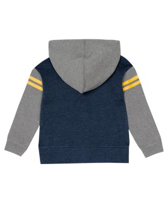 Baby Boys and Girls Navy Michigan Wolverines Clubhouse Pullover Hoodie and Legging Set