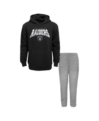 Outerstuff - Toddler Las Vegas Raiders Dynamic Duo Fleece Pullover Hoodie and Sweatpants Set