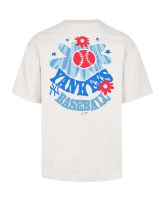 Men's Cream New York Yankees Flora Foundation T-Shirt