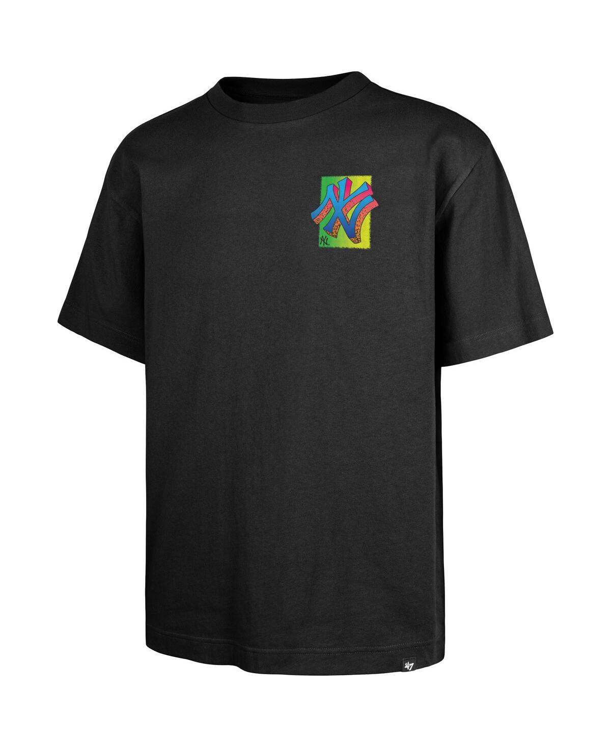 47 Brand '47 Black New York Mets Sundale Foundation T-shirt In Black