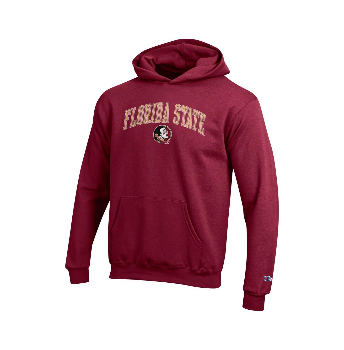 Детское худи Champion Garnet Florida State Seminoles Campus Pullover — фото 2