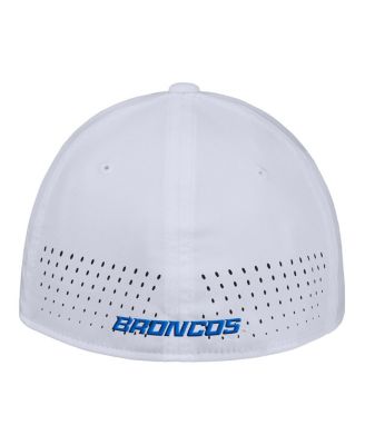 Men's White Boise State Broncos 2025 On-Field Performance Flex Hat