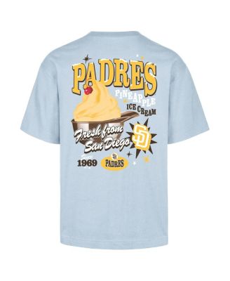 Men's Light Blue San Diego Padres Ice Cream Parlor Foundation T-Shirt