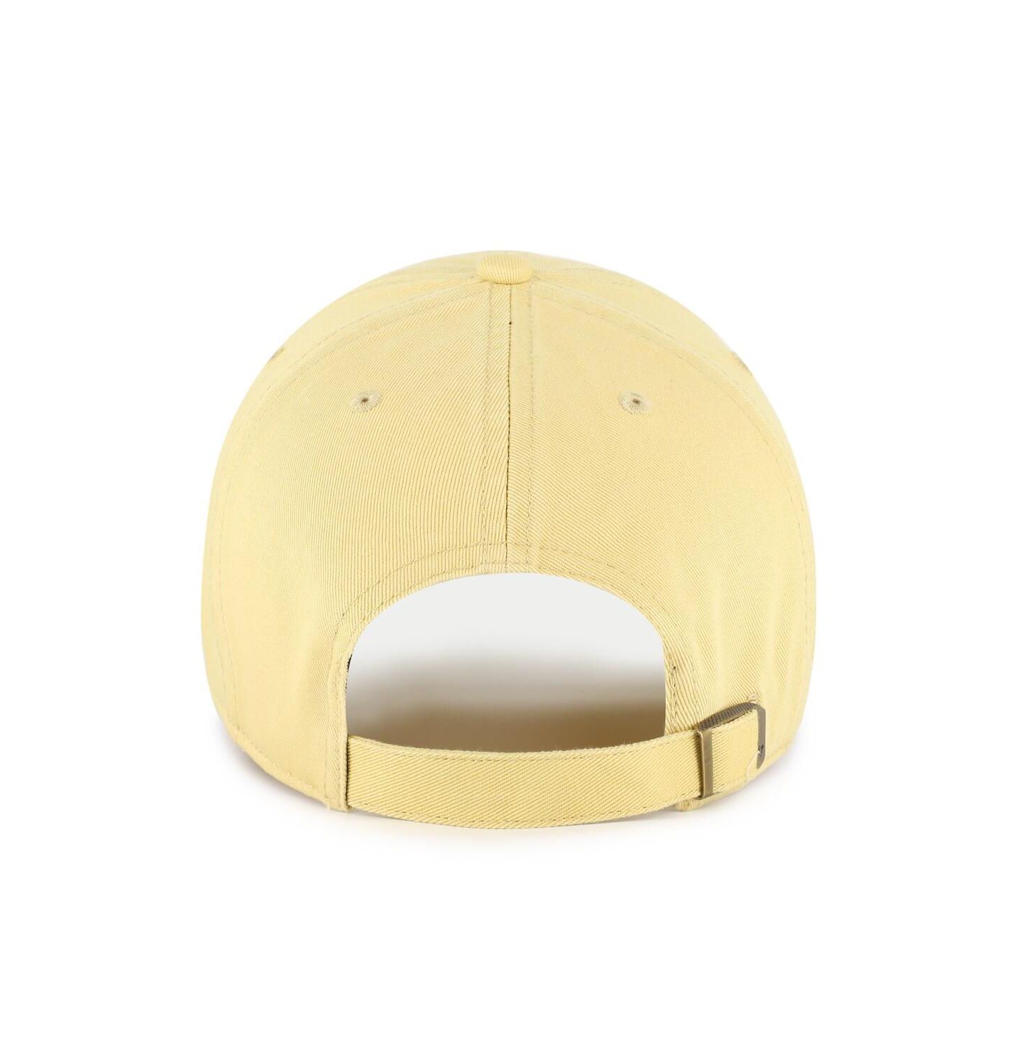 Мужские головные уборы '47 Brand Light Gold Georgia Tech Yellow Jackets Clean Up Adjustable Hat — фото 3