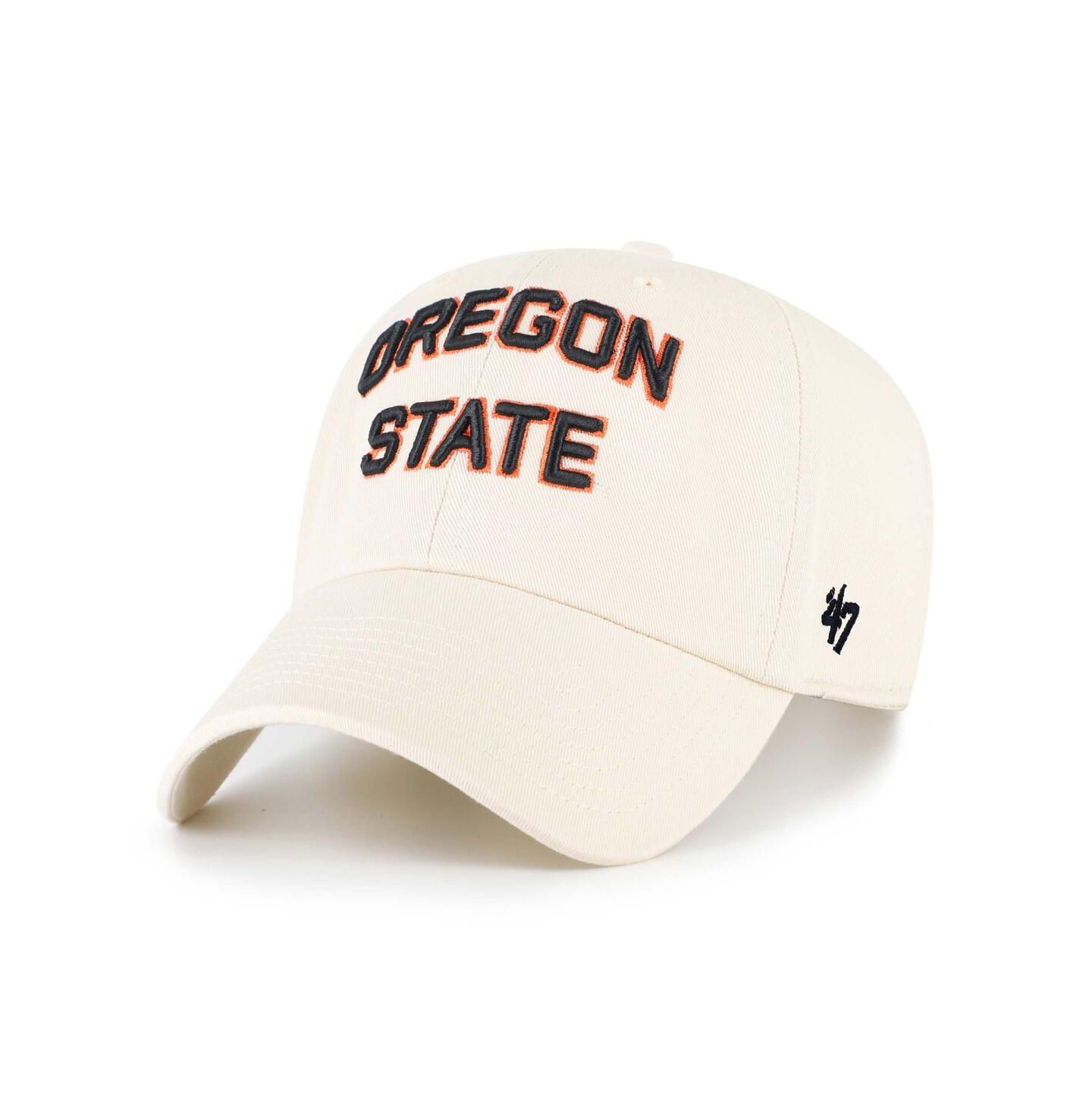 Мужская кепка '47 Brand Sand Oregon State Beavers Vault Clean Up Adjustable Hat — фото 1