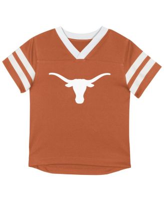 Toddler 2-Piece Orange/Black Texas Longhorns Red Zone Top and Pants Set