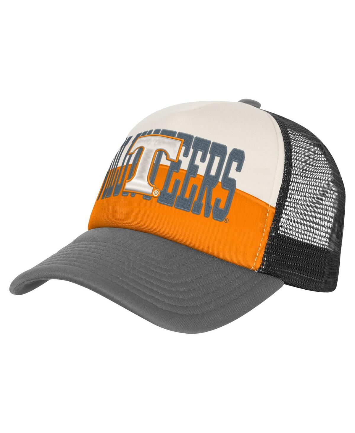 Outerstuff Men's Tennessee Orange/cream Tennessee Volunteers Modern Fan Trucker Adjustable Hat