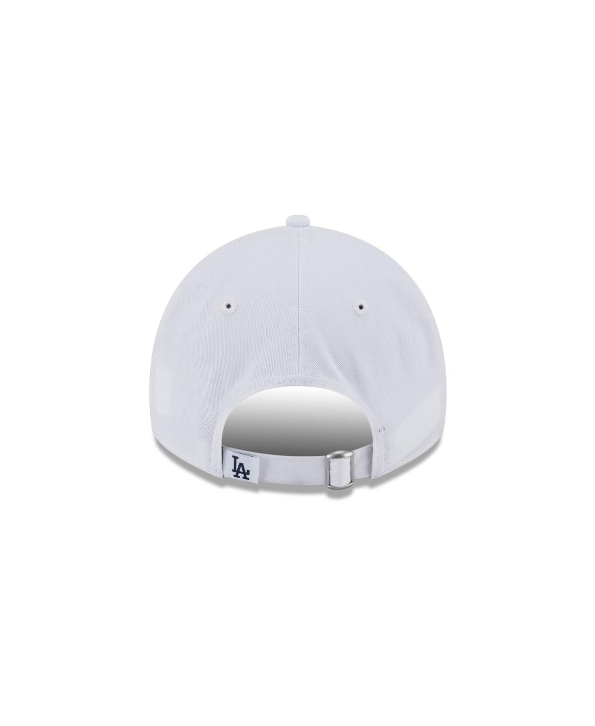 New Era Women's White Los Angeles Dodgers Team Fan 9twenty Adjustable Hat In White