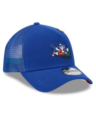 Men's Royal Toronto Blue Jays 2025 Big League Chew A-Frame 9FORTY Adjustable Trucker Hat