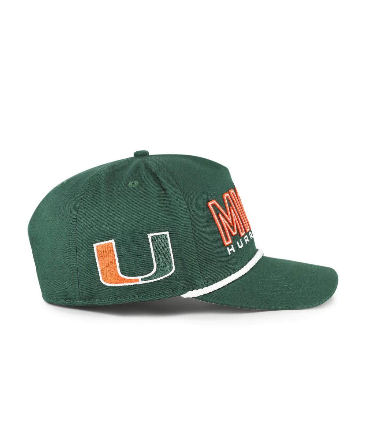 47 Brand Big Boys And Girls Green Miami Hurricanes Byline Hitch Adjustable Hat In Green